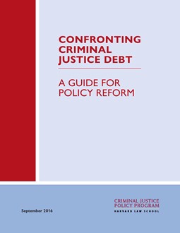 Confronting criminal justice debt cover