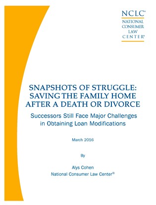 Snapshots of Struggle: Saving the Family Home After a Death or Divorce